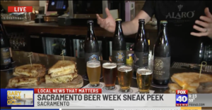 Sacramento Beer Week Sneak Peek with Alaro & Fox 40